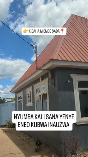 Nyumba ya vyumba vitatu inauzwa Kibaha Miembe Saba, Pwani (800 sqm) Nyumba ya vyumba vitatu inauzwa Kibaha Miembe Saba, Pwani (800 sqm)