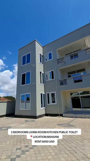 Apartment ya vyumba viwili inapangishwa Msasani, Dar Es Salaam Apartment ya vyumba viwili inapangishwa Msasani, Dar Es Salaam