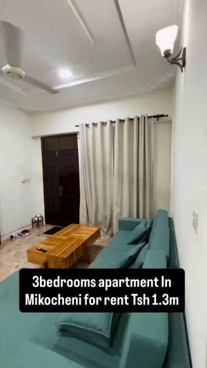 Nyumba ya vyumba vitatu inapangishwa Mikocheni, Dar Es Salaam Nyumba ya vyumba vitatu inapangishwa Mikocheni, Dar Es Salaam