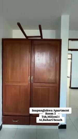 Apartment ya vyumba vitatu inapangishwa Bahari Beach, Dar Es Salaam