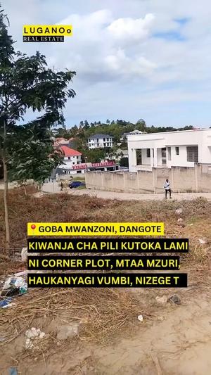 Kiwanja kinauzwa Goba Dangote, Dar Es Salaam (1300 sqm) Kiwanja kinauzwa Goba Dangote, Dar Es Salaam (1300 sqm)