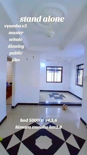 Nyumba ya vyumba vitatu inapangishwa Kimara Mwisho, Dar Es Salaam