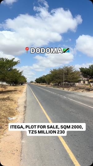 Kiwanja kinauzwa Itega, Dodoma (2000 sqm)