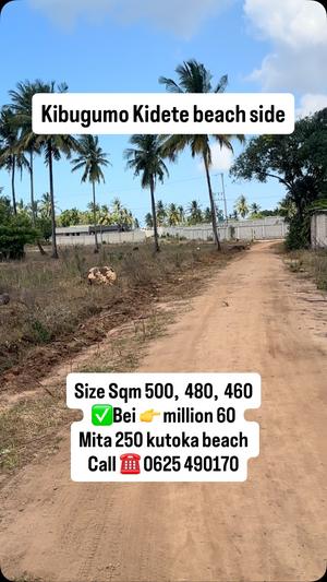 Residential Plot for Sale in Kigamboni Kibugumo Kidete, Dar Es Salaam (460 sqm) Residential Plot for Sale in Kigamboni Kibugumo Kidete, Dar Es Salaam (460 sqm)