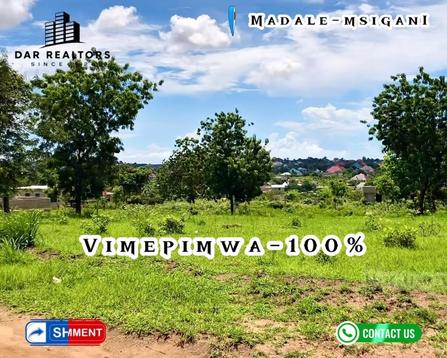 Viwanja vinauzwa Madale Msigani, Dar Es Salaam (469 sqm) Viwanja vinauzwa Madale Msigani, Dar Es Salaam (469 sqm)