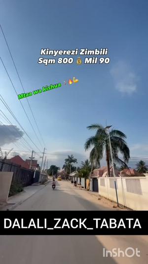 Residential Plot for Sale in Tabata Kinyerezi Zimbili, Dar Es Salaam (800 sqm) Residential Plot for Sale in Tabata Kinyerezi Zimbili, Dar Es Salaam (800 sqm)