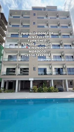 Apartment (Furnished) ya vyumba viwili inapangishwa Kinondoni – Morocco, Dar Es Salaam Apartment (Furnished) ya vyumba viwili inapangishwa Kinondoni – Morocco, Dar Es Salaam