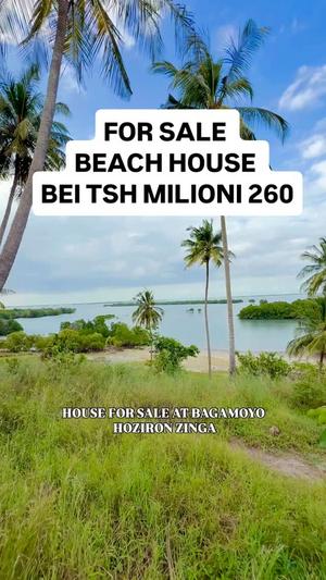 Nyumba ya vyumba vinne inauzwa Bagamoyo Near Bunju, Pwani (1200 sqm)