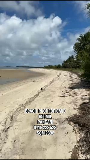 Beach Plot kinauzwa Mwarongo, Tanga (2396 sqm) Beach Plot kinauzwa Mwarongo, Tanga (2396 sqm)