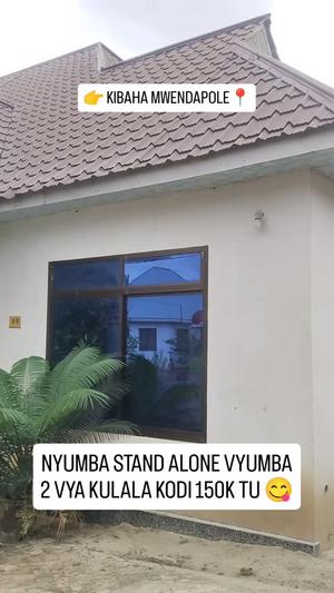 Nyumba ya vyumba viwili inapangishwa Kibaha Mwendapole, Pwani Nyumba ya vyumba viwili inapangishwa Kibaha Mwendapole, Pwani