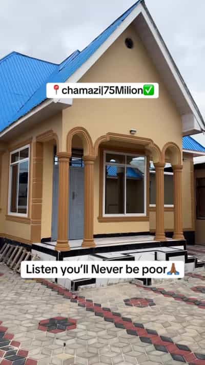 Nyumba ya vyumba vitatu inauzwa Chamazi, Dar Es Salaam