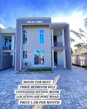 3 Bedrooms House for Rent in Mwanza 3 Bedrooms House for Rent in Mwanza