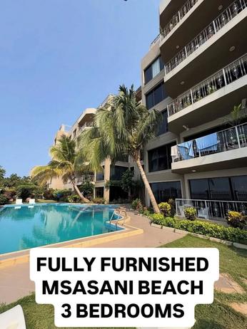 Nyumba (Furnished) ya vyumba vitatu inapangishwa Msasani Beach, Dar Es Salaam