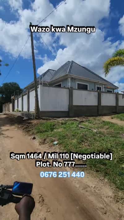 Kiwanja kinauzwa Wazo Kwa Mzungu, Dar Es Salaam (1464 sqm)
