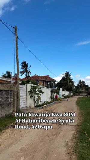 Plot for sale in Bahari Beach, Dar Es Salaam sqm 420 Plot for sale in Bahari Beach, Dar Es Salaam sqm 420