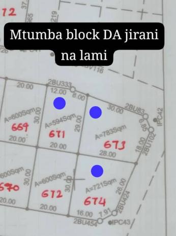 Viwanja vinauzwa Mtumba, Dodoma (783 sqm)