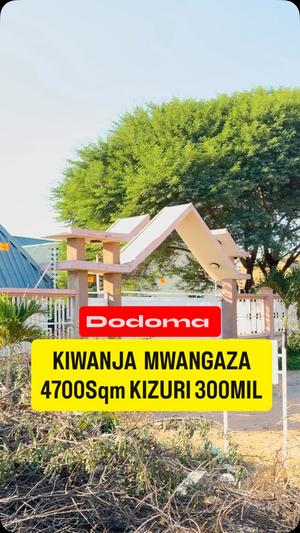 Residential Plot for Sale in Mwangaza, Dodoma (4700 sqm)
