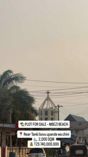 Residential Plot for Sale in Mbezi Beach, Dar Es Salaam (2000 sqm)