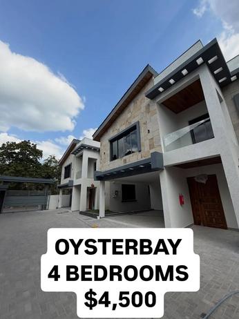 Nyumba ya vyumba vinne inapangishwa Oysterbay, Dar Es Salaam Nyumba ya vyumba vinne inapangishwa Oysterbay, Dar Es Salaam