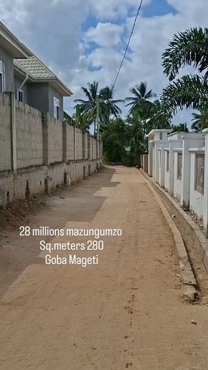 Kiwanja kinauzwa Goba Mageti, Dar Es Salaam Kiwanja kinauzwa Goba Mageti, Dar Es Salaam