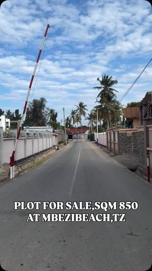 Kiwanja kinauzwa Mbezi Beach, Dar Es Salaam (850 sqm)