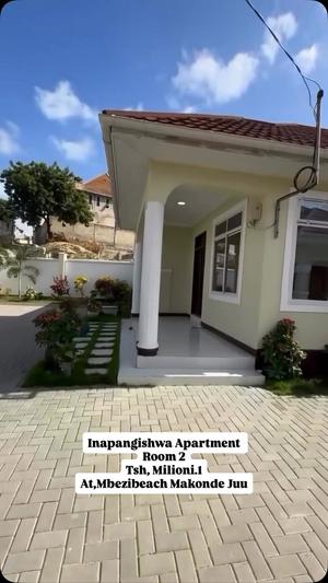 Apartment ya vyumba viwili inapangishwa Mbezi Beach Makonde, Dar Es Salaam
