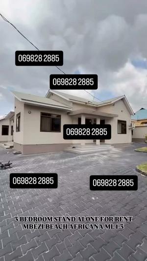 3 Bedrooms House for Rent in Mbezi Beach Africana, Dar Es Salaam 3 Bedrooms House for Rent in Mbezi Beach Africana, Dar Es Salaam