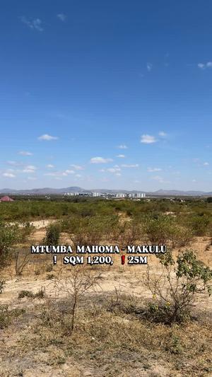 Plot for sale in Mtumba, Mahoma-Makulu, Dodoma sqm 1200