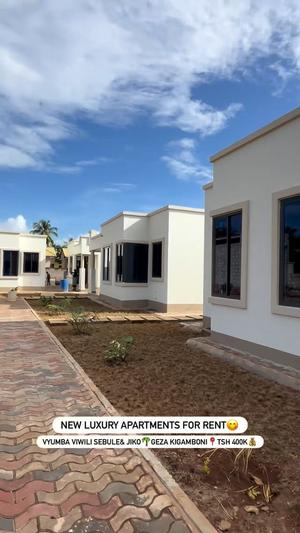 Nyumba ya vyumba viwili inapangishwa Geza Kigamboni, Dar Es Salaam