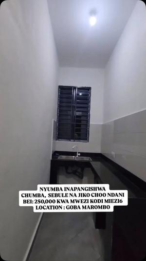 Nyumba ya chumba kimoja inapangishwa Goba Marombo, Dar Es Salaam Nyumba ya chumba kimoja inapangishwa Goba Marombo, Dar Es Salaam