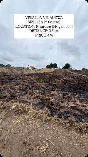 Residential Plot for Sale in Kisarawe II, Dar Es Salaam (225 sqm) Residential Plot for Sale in Kisarawe II, Dar Es Salaam (225 sqm)