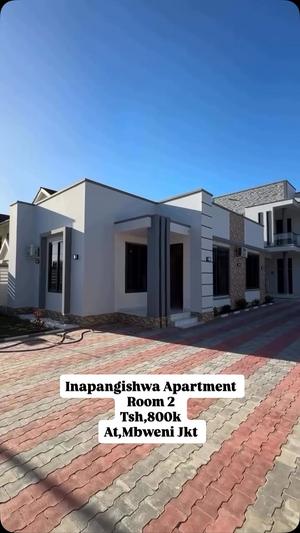 Apartment ya vyumba viwili inapangishwa Mbweni JKT, Dar Es Salaam Apartment ya vyumba viwili inapangishwa Mbweni JKT, Dar Es Salaam