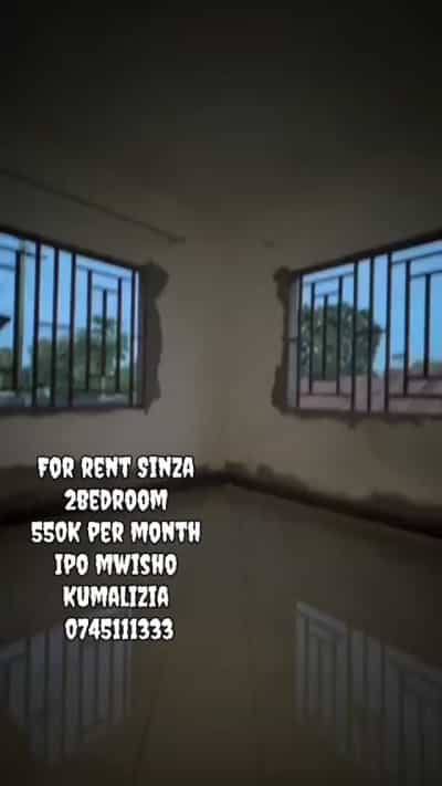 Nyumba ya vyumba viwili inapangishwa Sinza, Dar Es Salaam