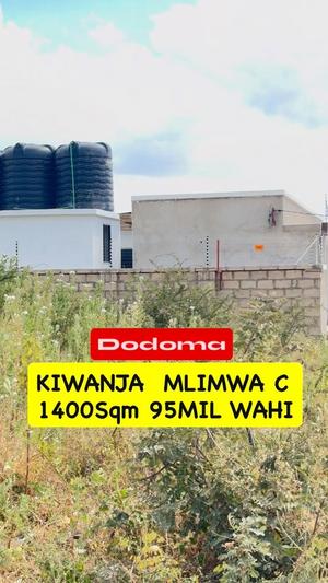Plot for sale in Mlimwa C, Dodoma sqm 1400 Plot for sale in Mlimwa C, Dodoma sqm 1400