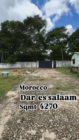 Kiwanja (Commercial Plot) kinauzwa Morocco Mataa, Dar Es Salaam (4270 sqm)