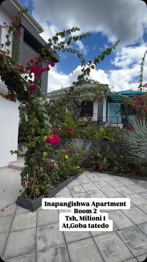 Apartment ya vyumba viwili inapangishwa Goba, Dar Es Salaam
