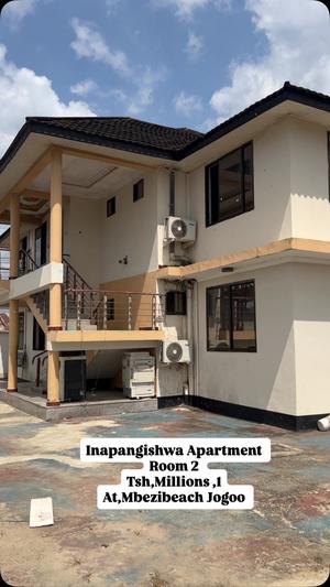 Apartment ya vyumba viwili inapangishwa Mbezi Beach Jogoo, Dar Es Salaam