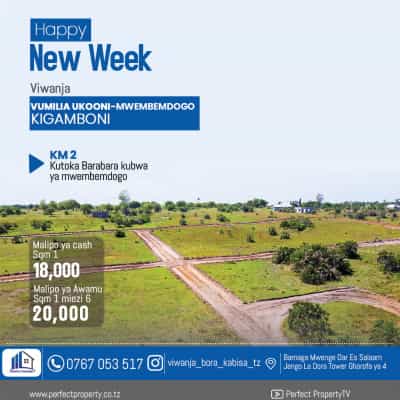 Plots for sale in Kigamboni, Dar Es Salaam Plots for sale in Kigamboni, Dar Es Salaam