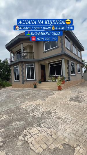 4 Bedrooms House for Sale in Kigamboni Geza, Dar Es Salaam (1062 sqm)