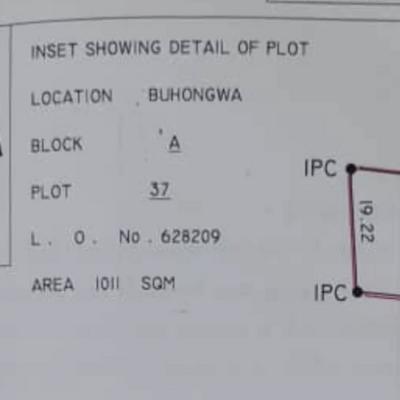 Plot for sale in Buhongwa Musabe, Mwanza sqm 1011