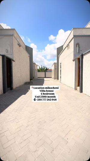 Villa ya vyumba vinne inapangishwa Mikocheni, Dar Es Salaam