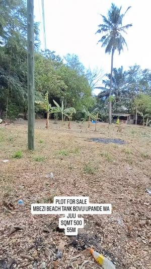 Residential Plot for Sale in Mbezi Beach Tanki Bovu, Dar Es Salaam (500 sqm)