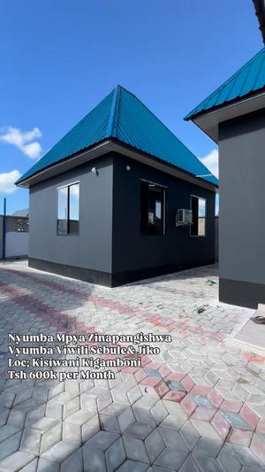 Apartment ya vyumba viwili inapangishwa Kisiwani, Dar Es Salaam