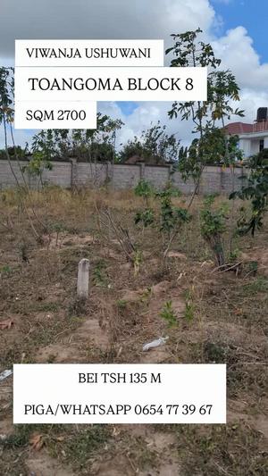Residential Plots for Sale in Toangoma, Dar Es Salaam (400 sqm) Residential Plots for Sale in Toangoma, Dar Es Salaam (400 sqm)