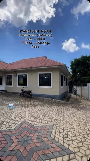 3 Bedrooms House for Rent in Goba Center, Dar Es Salaam