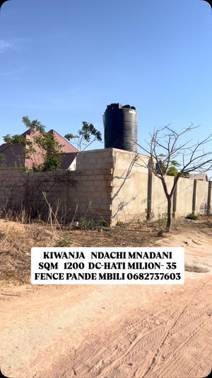 Kiwanja kinauzwa Mnadani, Dodoma (1200 sqm) Kiwanja kinauzwa Mnadani, Dodoma (1200 sqm)