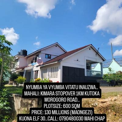 3 Bedrooms House for sale in Kimara Stop Over, Dar Es Salaam