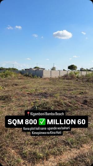 Beach Plot for Sale in Kigamboni, Dar Es Salaam Beach Plot for Sale in Kigamboni, Dar Es Salaam