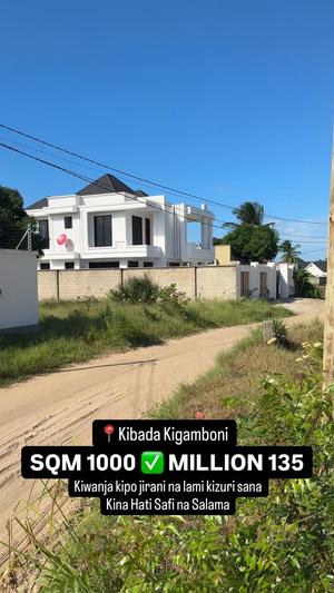 Kiwanja kinauzwa Kigamboni, Dar Es Salaam sqm 1000 Kiwanja kinauzwa Kigamboni, Dar Es Salaam sqm 1000