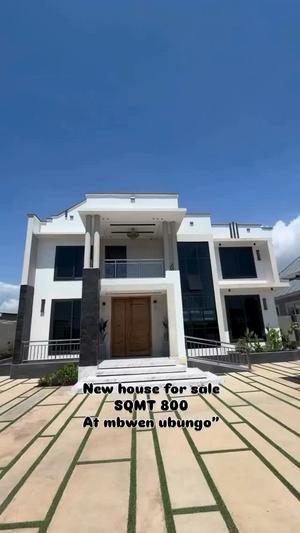 Nyumba (Furnished) ya vyumba vinne inauzwa Mbweni Ubungo, Dar Es Salaam (800 sqm)